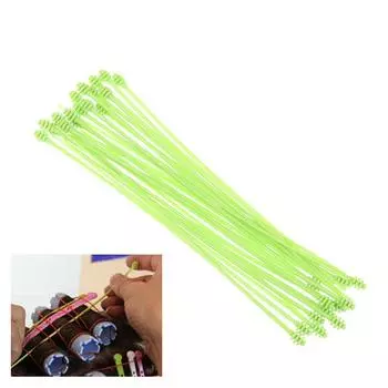 30 шт./компл. шпильки для завивки волос, очень длинные, тонкие, волнистые, стержни для завивки, зажимы для бигуди, ролики, положение для выбора, уменьшение резинок, маркировка