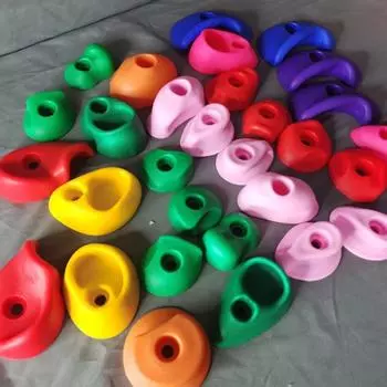 30 шт./компл., скалолазание, деревянные стены, камни для скалолазания, игрушки, детская игровая площадка, игра для рук, ног, ручка, комплект, уличная игра в помещении