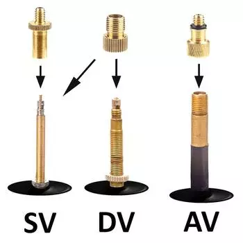 30 шт./компл. велосипедная шина надувная камера игла воздушный шланг адаптер наборы инструменты для ремонта велосипеда насос адаптеры аксессуары