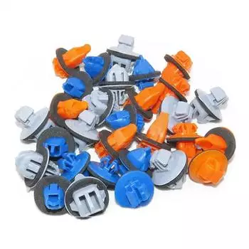 30 шт. комплект зажимов для ремонта молдинга передней двери для Toyota Prado 120 4Runner /FJ Cruiser Highlander RAV4