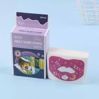 30 шт./кор. детские и взрослые полоски для рта, носовые дыхательные полоски против храпа, нетканые полоски для сна For adult