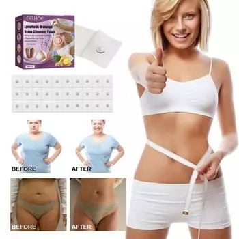 30 шт./кор. потеря веса нетканый материал функциональный дышащий детокс тонкий пластырь наклейка тонкий стикер 30PCS