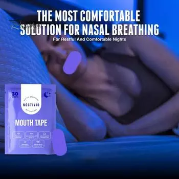 30 шт. лента для сна против храпа, улучшение сна, облегчение заложенности носа, дышащая, гипоаллергенная, безболезненная, удаление апноэ во сне, полоска для рта 30PCS