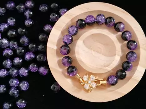 25 шт./лот 9-10 мм разноцветные подвески DIY браслет бисер сращивание цвет трещины свободные бусины с отверстием для изготовления ювелирных изделий ручной работы 10mm фиолетовый