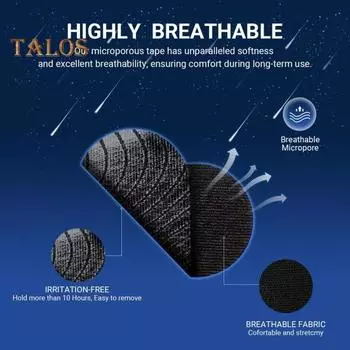 30 шт. микропористая лента для сна, антихраповая, улучшающая сон, дышащая, гипоаллергенная, безболезненная, удаляющая полоску для рта при апноэ во сне 30PCS