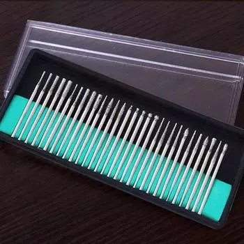 30 шт., набор электрических маникюрных сверл для ногтей, педикюра, шлифовальные головки из сплава, фрезы, инструмент для дизайна ногтей