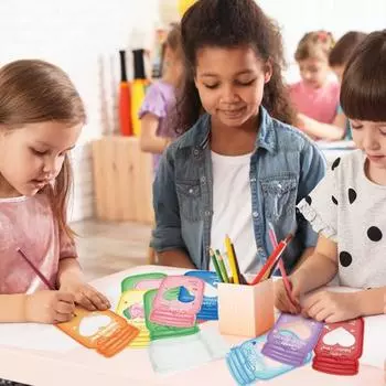 30 шт. открыток ко Дню святого Валентина Подарочная карта Mason Jar Открытка ко Дню святого Валентина Обмен валентинами для мальчиков и девочек Школьная вечеринка в классе