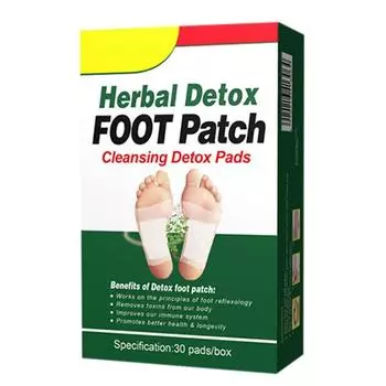 30 шт./пакет, пластырь для ног с травяной полынью, изгнание холода, согревание, помощь во сне, обезболивающие подушечки для ног, массажер