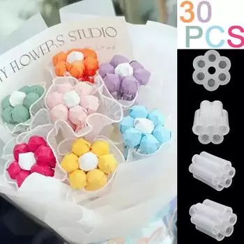 30 шт пластиковый держатель для букета леденцов для самостоятельной цветочной композиции из конфет, изготовление цветочных композиций, инструмент для флористики и букетов Style A