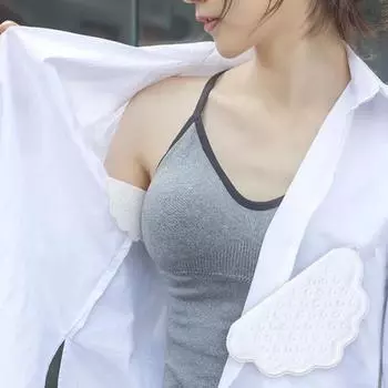 30 шт. подушечки для ухода за подмышками, гигиенические ультратонкие дышащие клейкие подушечки в форме цветка, впитывающие пот нетканые материалы, наклейки против пота 30PCS