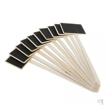 30 шт., подвесные бирки для домашней кухни, знак на доске, напоминание о сообщении, цена в магазине