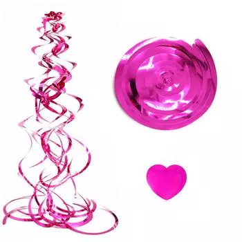 30 шт. потолочных гирлянд в форме сердца для свадебной церемонии, романтических спиральных лент, украшений для ночного клуба, офисных украшений своими руками