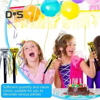 30 шт. праздничные дудочки, свистки для дня рождения, новогодние свистки для Хэллоуина, Рождества, дня рождения, кануна Нового года, вечеринки разноцветный