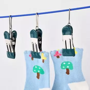 30 шт. прочных прищепок для одежды с защитой от следов и противоскользящим дизайном, металлический фотодисплей 30PCS серый