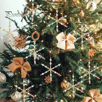 30 шт. проволока для снежинок металлическая проволока формы снежинок 8-лепестковая проволока для бисероплетения снежинок для самостоятельного изготовления снежинок из бисера рождественский декор A