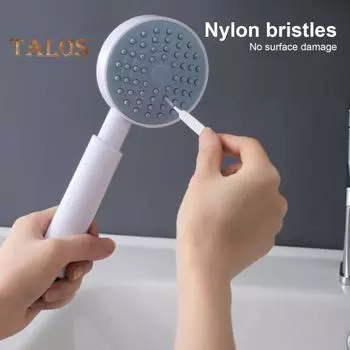 30 шт., щетки для очистки против засорения, Нескользящая конструкция, нейлоновая щетина, многофункциональная щетка для чистки насадки для душа, инструмент 30PCS