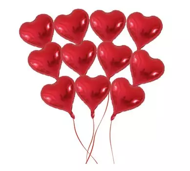 30 шт. Сердце 45 см Большие алюминиевые шары из воздушных шаров на выбор День Весна День рождения Свадьба Фото Предложение Украшения Красные Девушки Фотогеничные Красный 30
