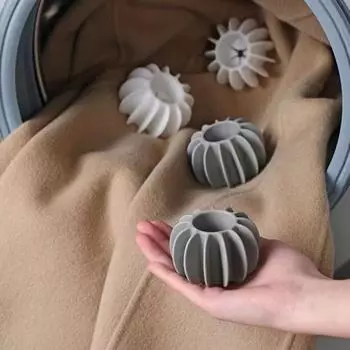 30 шт. шарик для стирки, сферический дизайн, мягкий силикон, не наносит вреда одежде, средство для стирки против спутывания белья