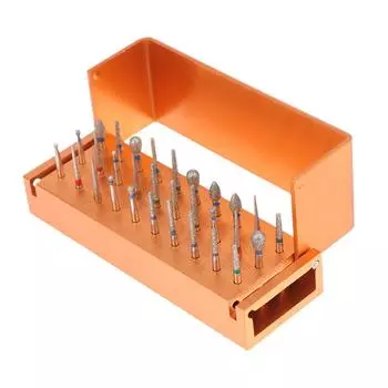 30 шт. стоматологических боров с алмазным набором, высокоскоростная шлифовальная полировка зубов, инструмент для отбеливания зубов, стоматологический инструмент 30pcs