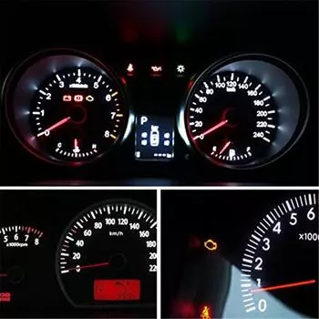 30 шт. T4.2 5-цветные светодиодные лампы Neo Wedge Dash для климат-контроля, приборные лампы