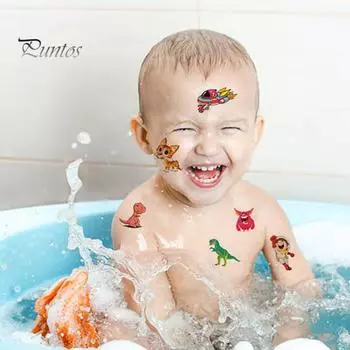 30 шт. тату-наклейки самоклеющиеся, отличная липкость, богатые узоры, водонепроницаемые, одноразовые, унисекс, временные татуировки, руки, ноги, плечи, спина, татуировка на теле K