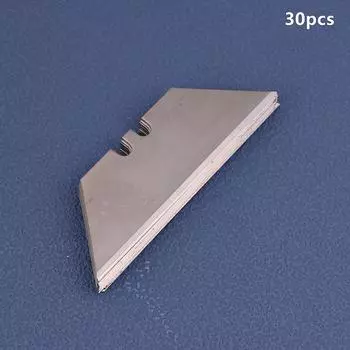 30 шт. Трапециевидное лезвие Многофункциональное лезвие из нержавеющей стали Замена Инструмент для резки для DIY искусства и ремесел Лезвие Ручные инструменты