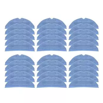 30 шт. тряпок для швабры для Roborock S7 S70 S75 S7max S7maxv T7s T7s Plus тряпки для швабры пылесос робот запчасти синий