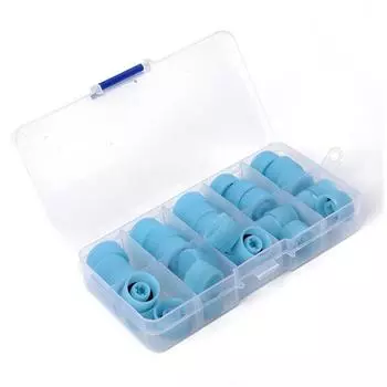 30 шт. Универсальная деталь для автомобильного кондиционера воздуха, легкая крышка сердечника клапана, высокая и низкая боковая крышка, замена кондиционера