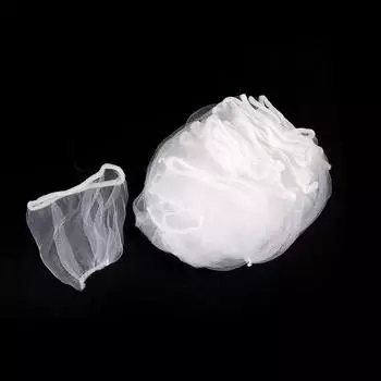 30 шт./упак. 100 шт./упак. Сетчатый фильтр для мусора в сливное отверстие раковины, одноразовый мешок для мусора 100 PCS