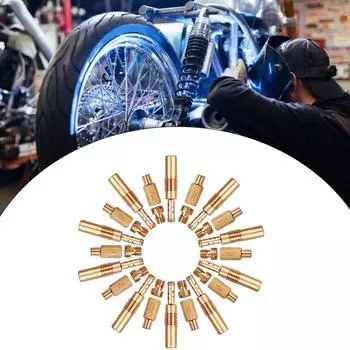 30 шт./упак. Совместимо с мотоциклами PWK CVK, карбюратор, главный, медленный, пилотный, холостой ход, инжектор, сопло, комплект пилота