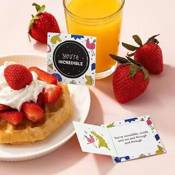 30 шт. вдохновляющие открытки, открывающиеся открытки, полные мыслей для детей, мечта о большом выпускном, разные сообщения, открытки с пожеланиями A