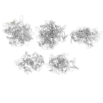 30 шт., вертлюжки для рыбалки, шарикоподшипники из нержавеющей стали, рыболовные вертлюжки с защелкой для пресноводной соленой воды No.2