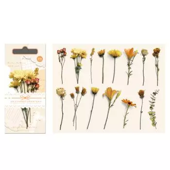 30 шт. винтажные наклейки с растениями, цветами и листьями, винтажные ретро-наклейки с цветами и растениями для ноутбука