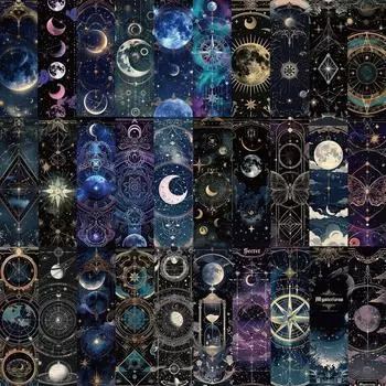 30 шт. Закладка «Секрет Таро», классическая элегантная книга для чтения, аннотированные страницы, отметки для студентов с подарочными бумажными держателями страниц