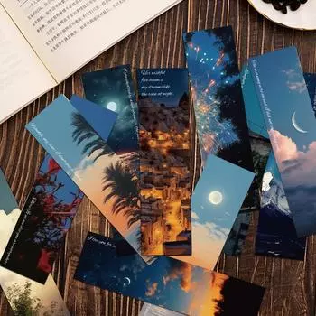 30 шт., закладки для чтения, страницы для чтения книг, карточки для маркировки студентов, дневник для заметок, креативные подарочные бумажные карты, чтобы пометить книгу