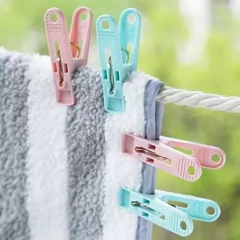 30 шт. зажимы для бельевой веревки пластиковые прищепки прищепки для белья прищепки для одеяла зажимы для полотенец пружина с корзиной вешалка для одежды розовый