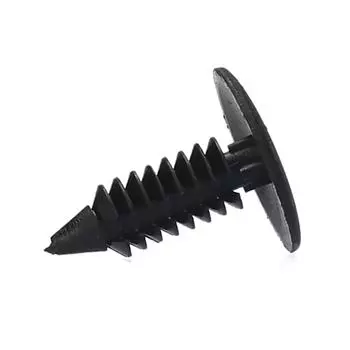 30 шт., зажимы для панели внутренней двери, нейлоновые заклепки, фиксатор крыла, бампера, зажимы, отверстие 7 мм чёрный