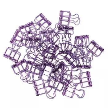 30 шт. зажимы для проволоки с металлическим покрытием из нержавеющей стали зажимы для бумаги для документов скрапбукинга квитанций P