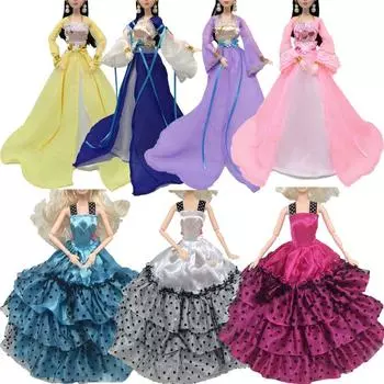 30 см 2021 Детский подарок игрушка повседневная одежда для девочек цветочные аксессуары для кукол платье для кукол