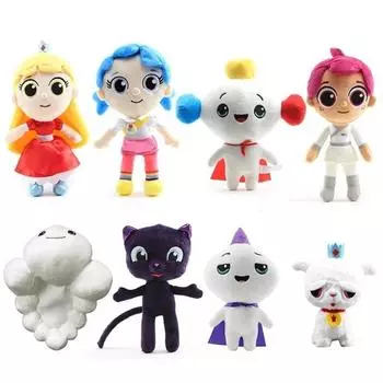 30 см аниме True and The Rainbow Kingdom Bartleby Cat плюшевая игрушка True Rainbow King Zee Grizelda Frookie мягкая кукла подарок ребенку