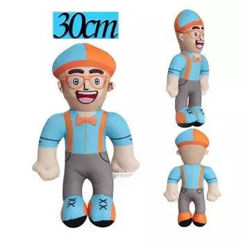 30 см Blippis, плюшевые куклы, игрушки, мягкие детские развивающие просветительные куклы для косплея, детские игрушки, подарки для детей 30cm
