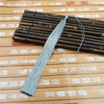 30 см большая подвеска с кисточкой подвеска подвеска подвесная группа кисточек веер ханьфу аксессуары кисточка из ледяного шелка нить кисточка 30Cm tassel серый