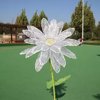 30 см большой искусственный цветок полые искусственные цветы поддельные цветы фестиваль украшения 4