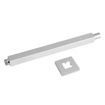 30 см хромированный квадратный потолочный удлинитель для душа настенный для ванной душевая лейка