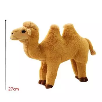 30 см имитация стоящего верблюда плюшевые игрушки мягкие набивные стерильные верблюды игрушки для детей креативный декор для книжного шкафа/автомобиля забавный подарок