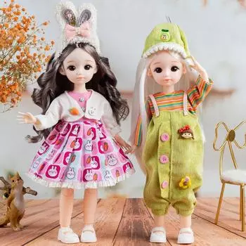 30 см кукла 6 очков BJD кукла-одевалка принцесса девочка симуляция игрушка подарок на день рождения 30cm