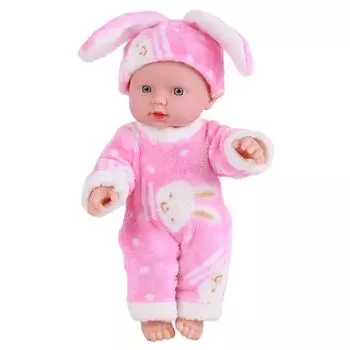 30 см кукла кукла игрушка мягкая виниловая реалистичная детская игрушка для детей мальчиков девочек розовый
