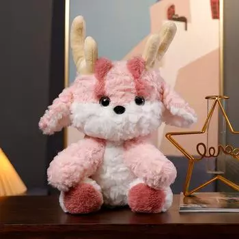 30 см Маленький розовый дракон Мягкая плюшевая кукла Спокойной ночи кукла милая спальная подушка Подарок на день рождения Мультфильм 30cm