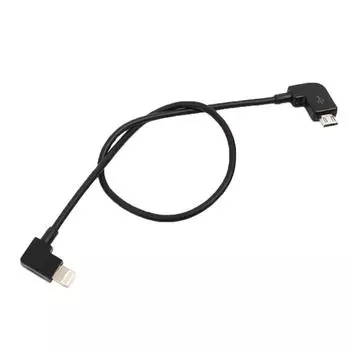 30 см Micro USB в 8-контактный кабель-конвертер данных для пульта дистанционного управления DJI MAVIC PRO и SPARK и Mavic 2 Pro и Mavic 2 Zoom, iPhone, iPad