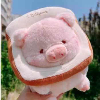 30 см милая свинка Лулу хлеб плюшевая аниме свинка плюшевые игрушки кукла дети успокаивающая девушка пара подарки на день рождения 30cm